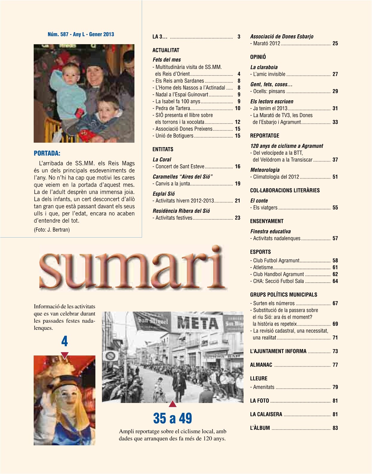 Sumari Gener 2013