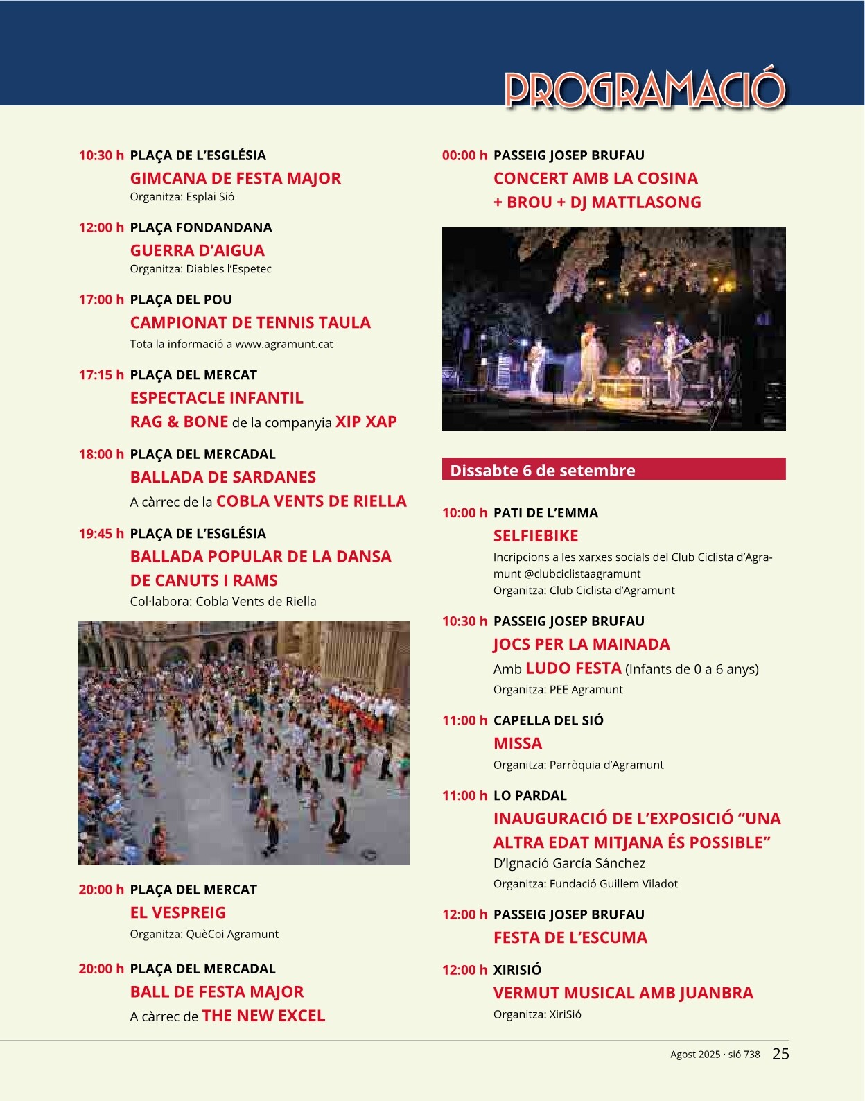 Festa major 2025 2