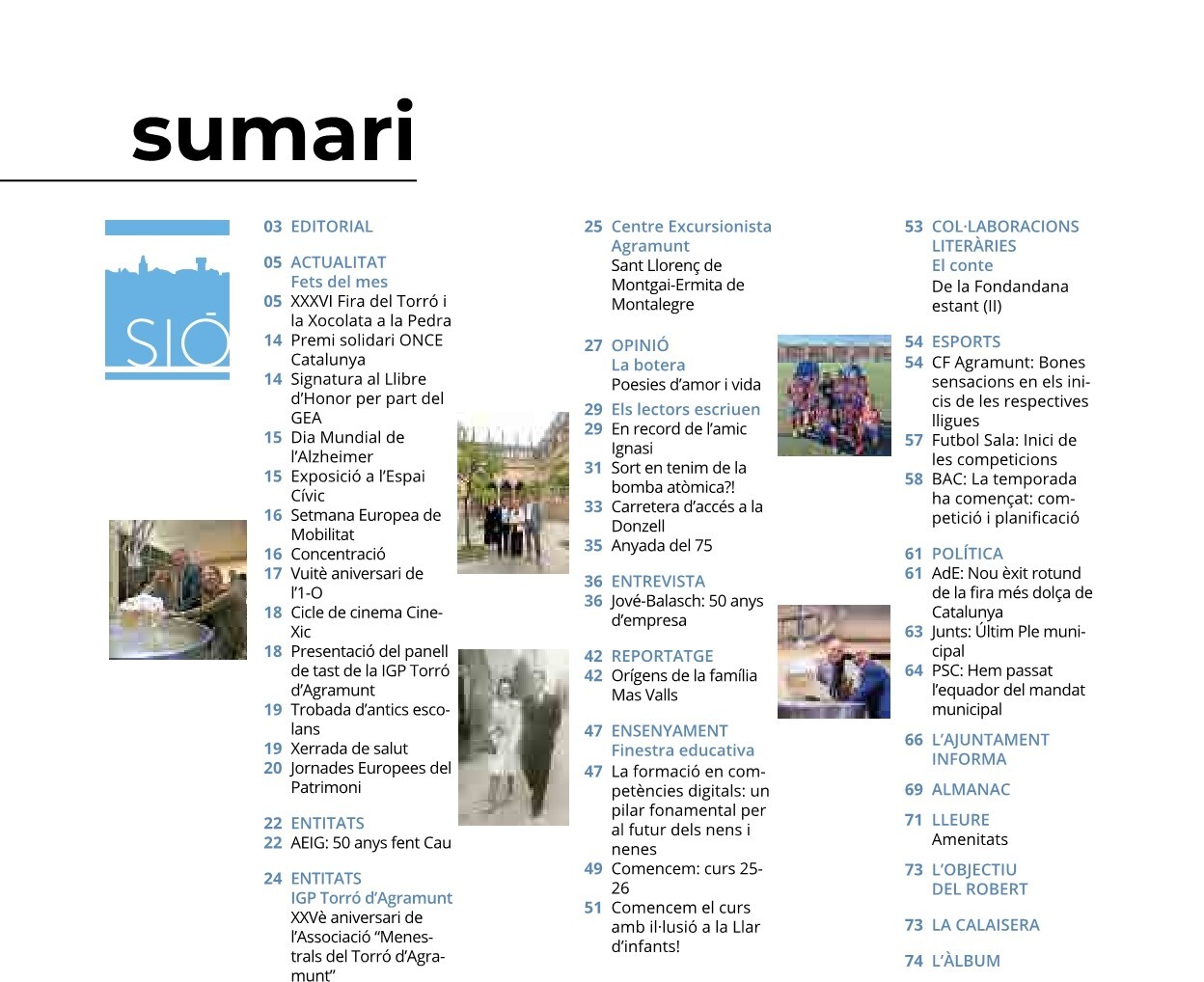 Sumari octubre 2025