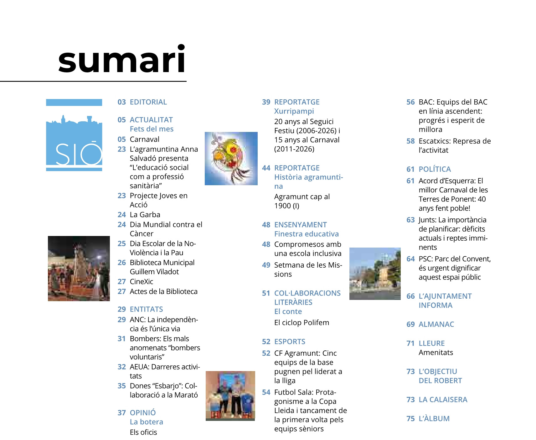 Sumari 744. Febrer 2026