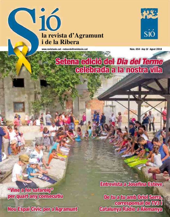 Sió 654. Agost 2018
