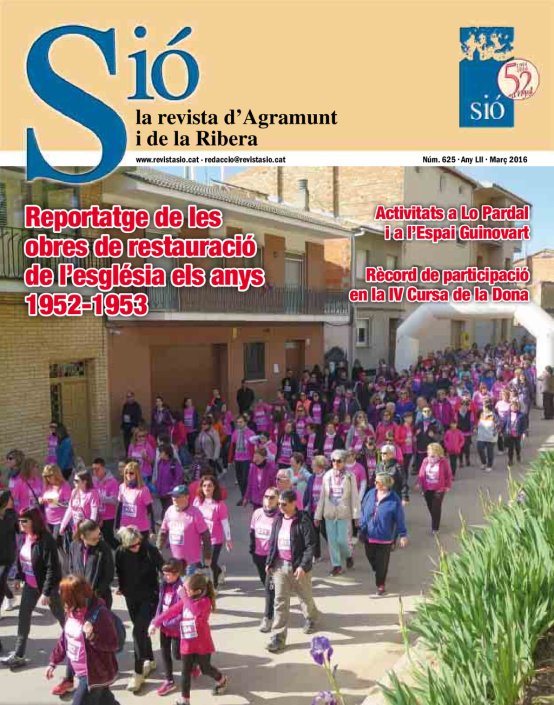 Sió 625. Març 2016