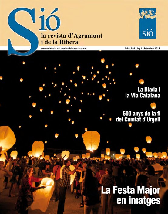 Sió 595. Setembre 2013
