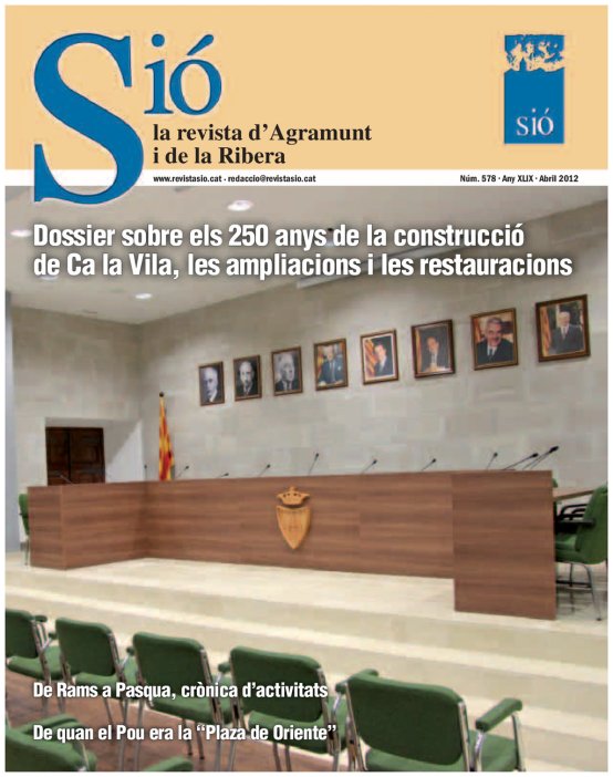 Sió 578. Abril 2012