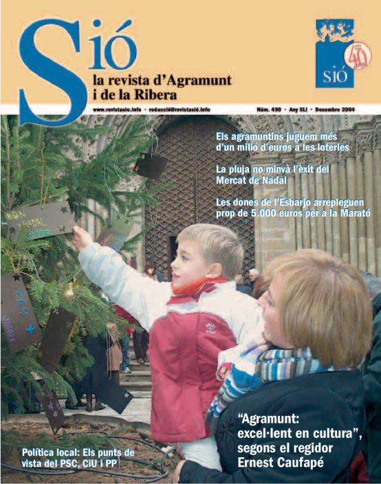 Sió 490. Desembre 2004
