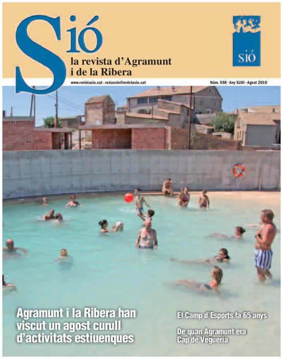 Sió 558. Agost 2010
