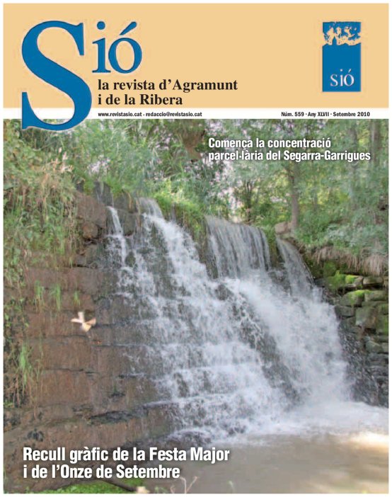 Sió 559. Setembre 2010