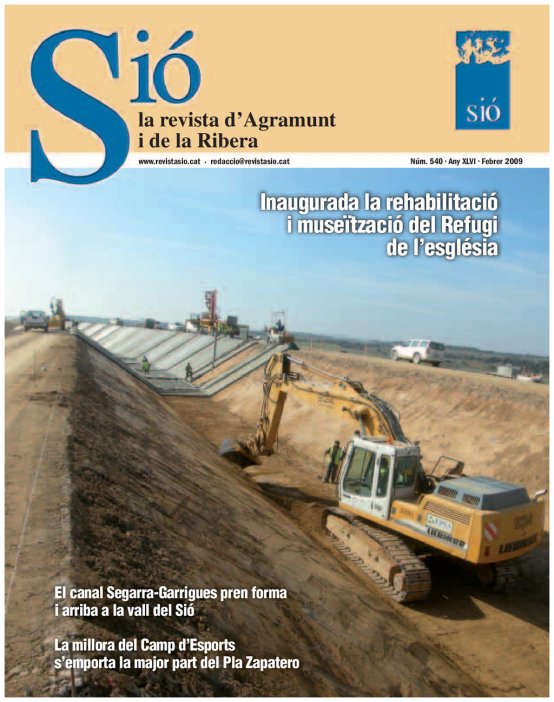 Sió 540. Febrer 2009