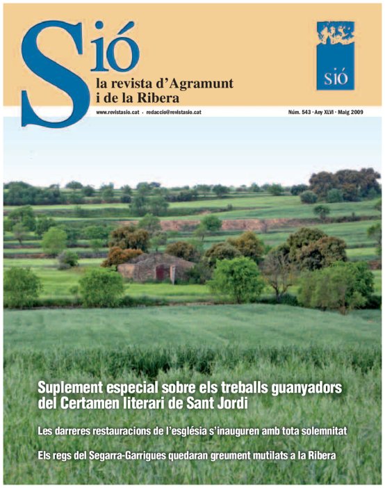 Sió 543. Maig 2009