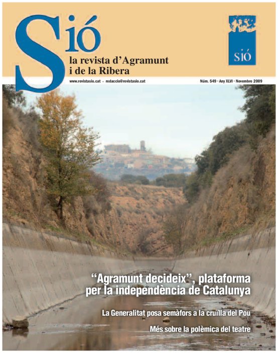 Sió 549. Novembre 2009