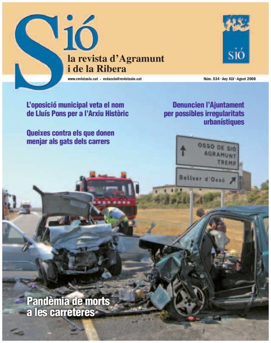 Sió 534. Agost 2008