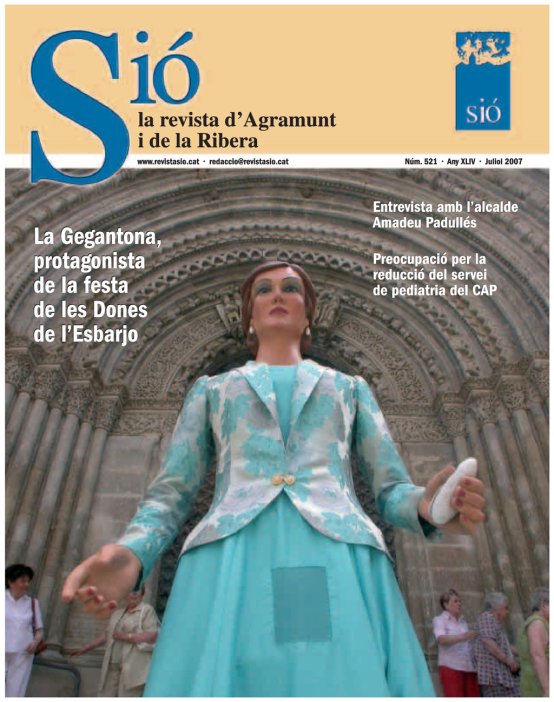 Sió 521. Juliol 2007