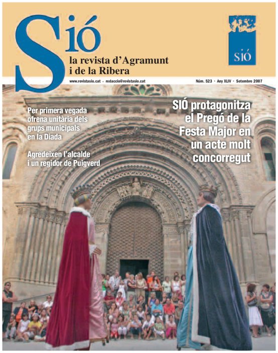 Sió 523. Setembre 2007