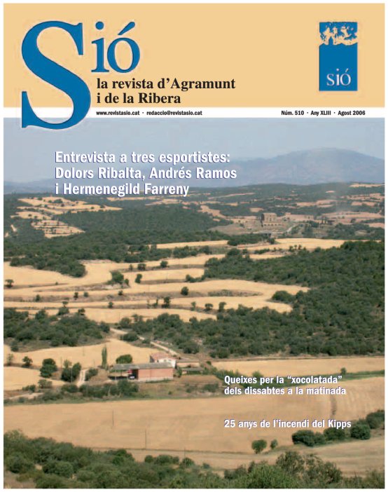 Sió 510. Agost 2006