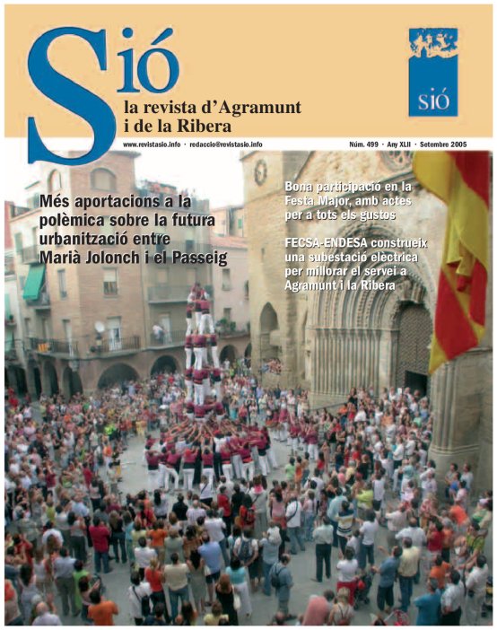 Sió 499. Setembre 2005