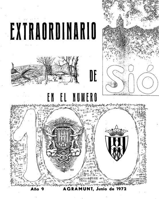 Sió 100. Juny 1972