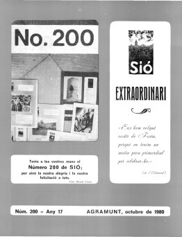 Sió 200. Octubre 1980