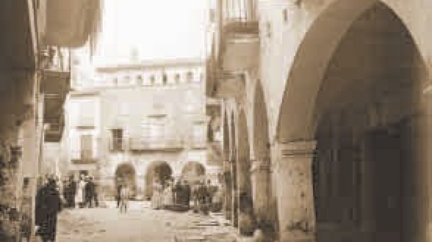 Carrer Sant Joan l'any 1916