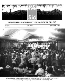 Sió 260. Octubre 1985