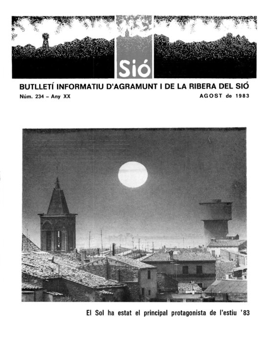 Sió 234. Agost 1983