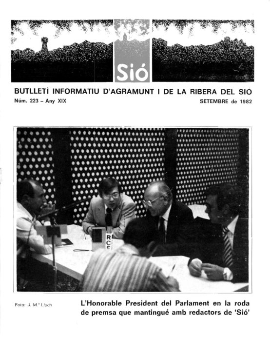 Sió 223. Setembre 1982