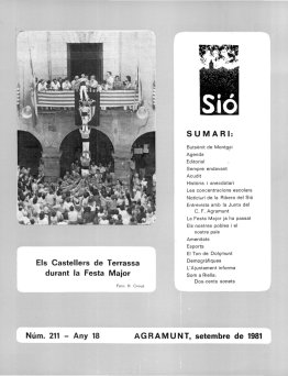 Sió 211. Setembre 1981
