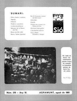 Sió 210. Agost 1981
