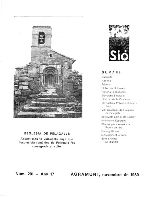 Sió 201. Novembre 1980