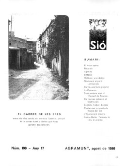 Sió 198. Agost 1980