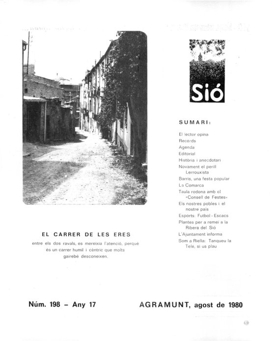 Sió 198. Agost 1980