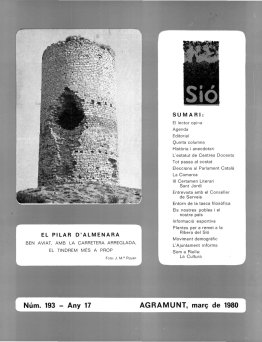 Sió 193. Març 1980