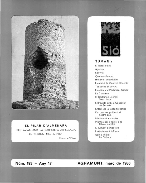 Sió 193. Març 1980