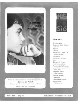 Sió 189. Novembre 1979