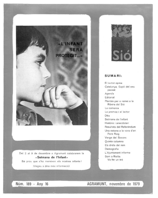 Sió 189. Novembre 1979