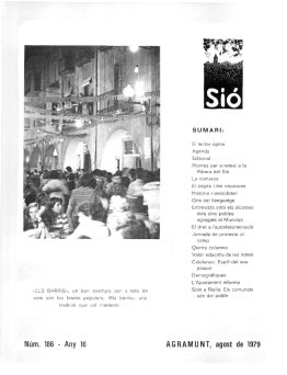 Sió 186. Agost 1979