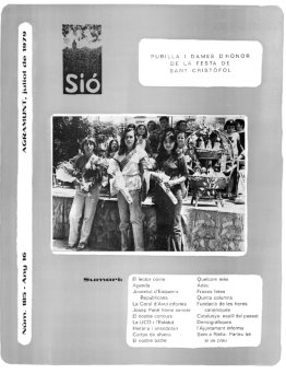 Sió 185. Juliol 1979
