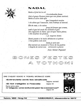 Sió 166. Desembre 1977