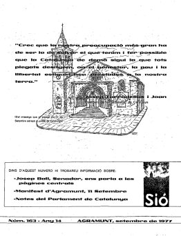 Sió 163. Setembre 1977