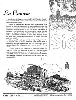 Sió 129. Novembre 1974