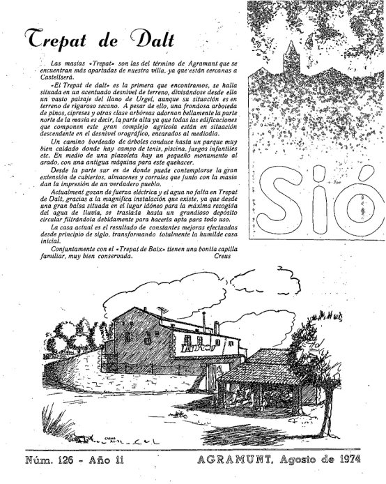 Sió 126. Agost 1974