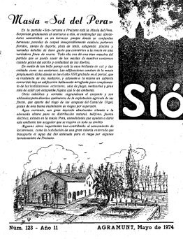 Sió 123. Maig 1974