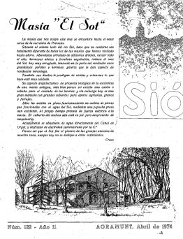 Sió 122. Abril 1974