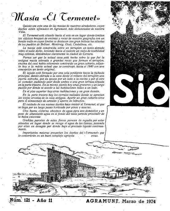 Sió 121. Març 1974