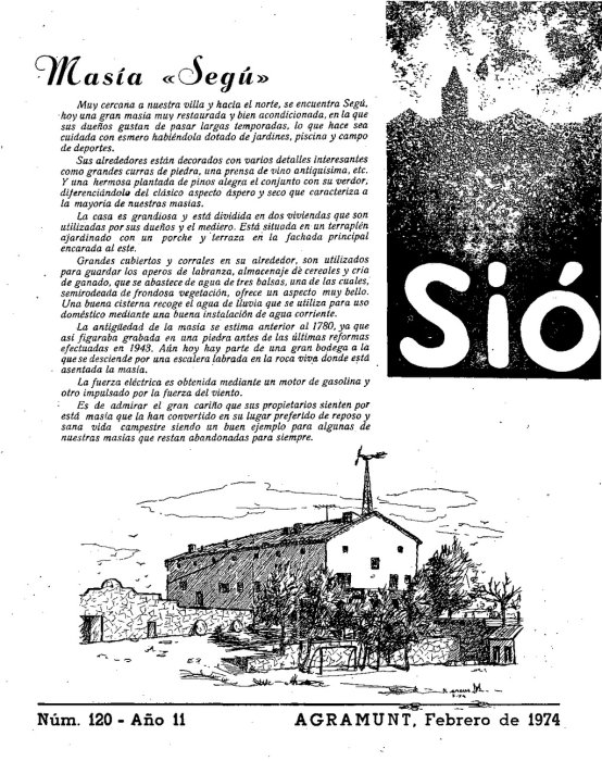 Sió 120. Febrer 1974
