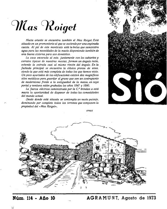 Sió 114. Agost 1973