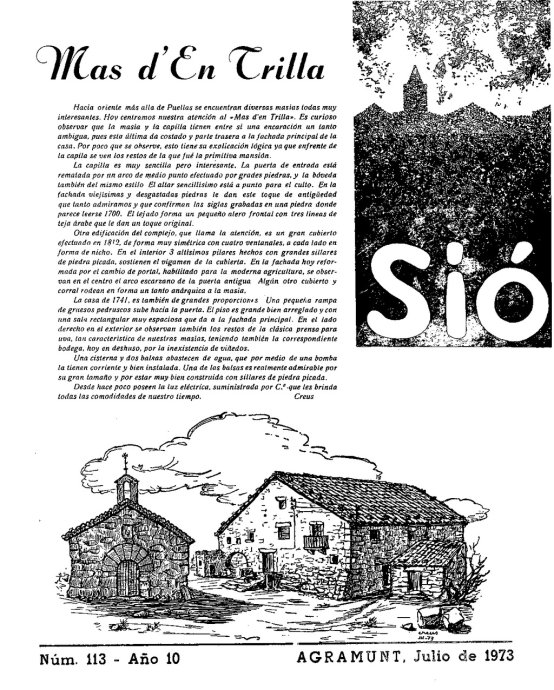 Sió 113. Juliol 1973