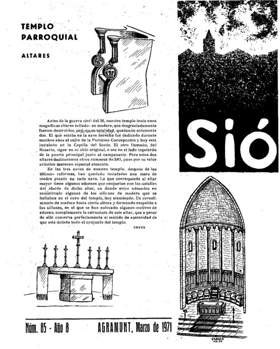 Sió 85. Març 1971