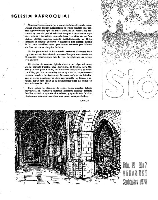 Sió 79. Setembre 1970