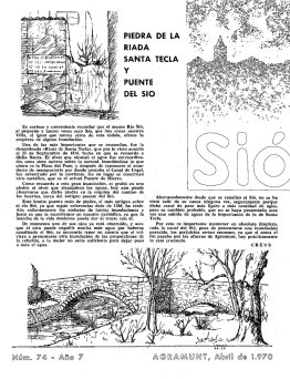 Sió 74. Abril 1970