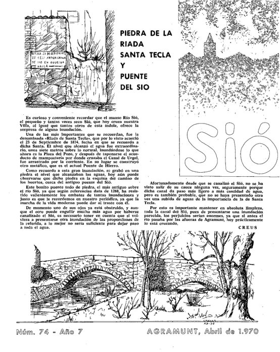Sió 74. Abril 1970